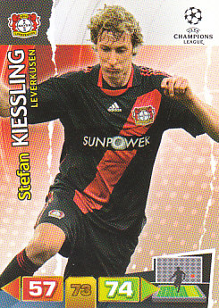 Stefan Kiessling Bayer 04 Leverkusen 2011/12 Panini Adrenalyn XL CL #54